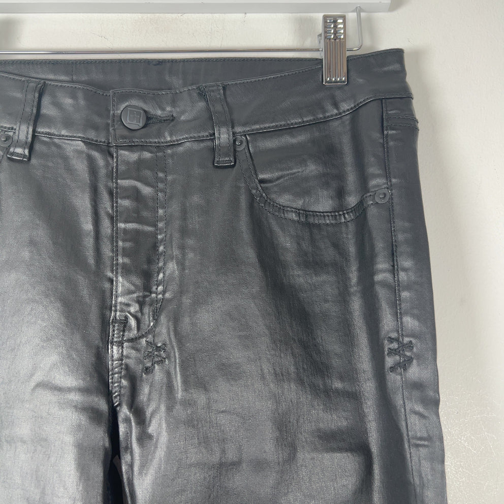 Ksubi Waxed Flare Denim Jeans