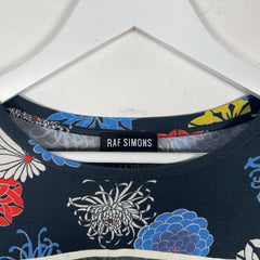 Raf Simons All-Over Flower Print Graphic T-Shirt