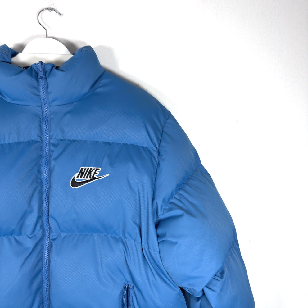 Supreme x Nike Snakeskin Patch Logo Puffer Jacket