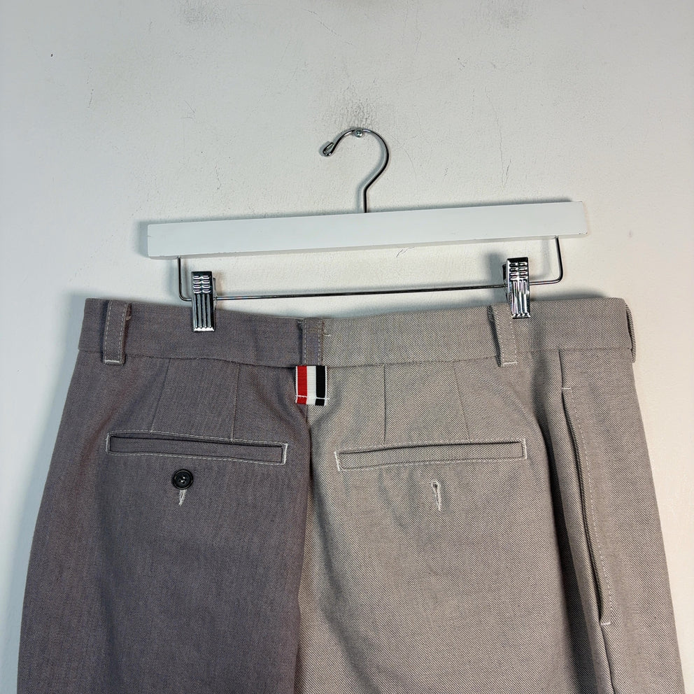 Thom Browne Canvas Straight Leg Pants