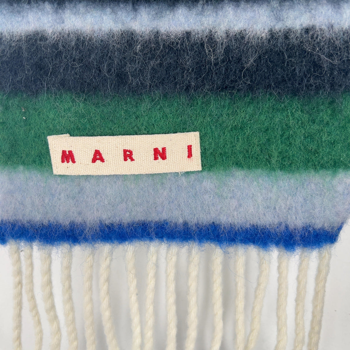 Marni Wool Striped Scarf