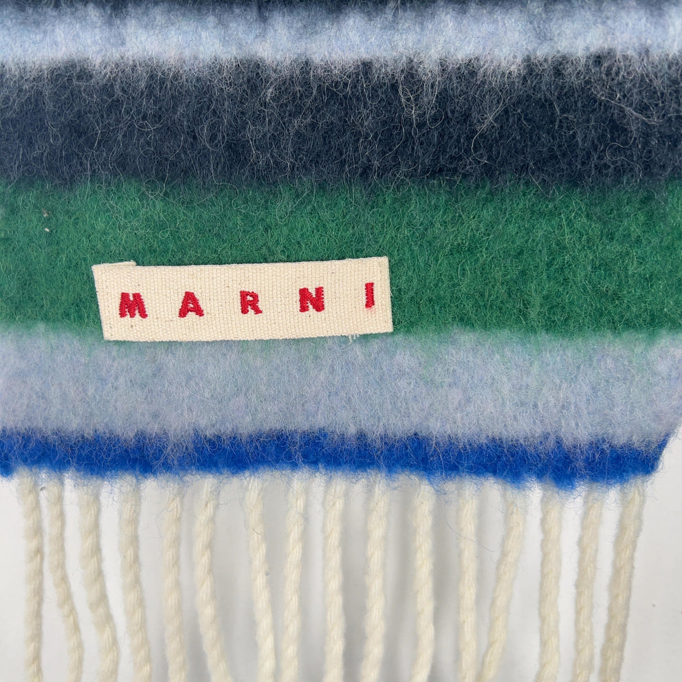 Marni Wool Striped Scarf