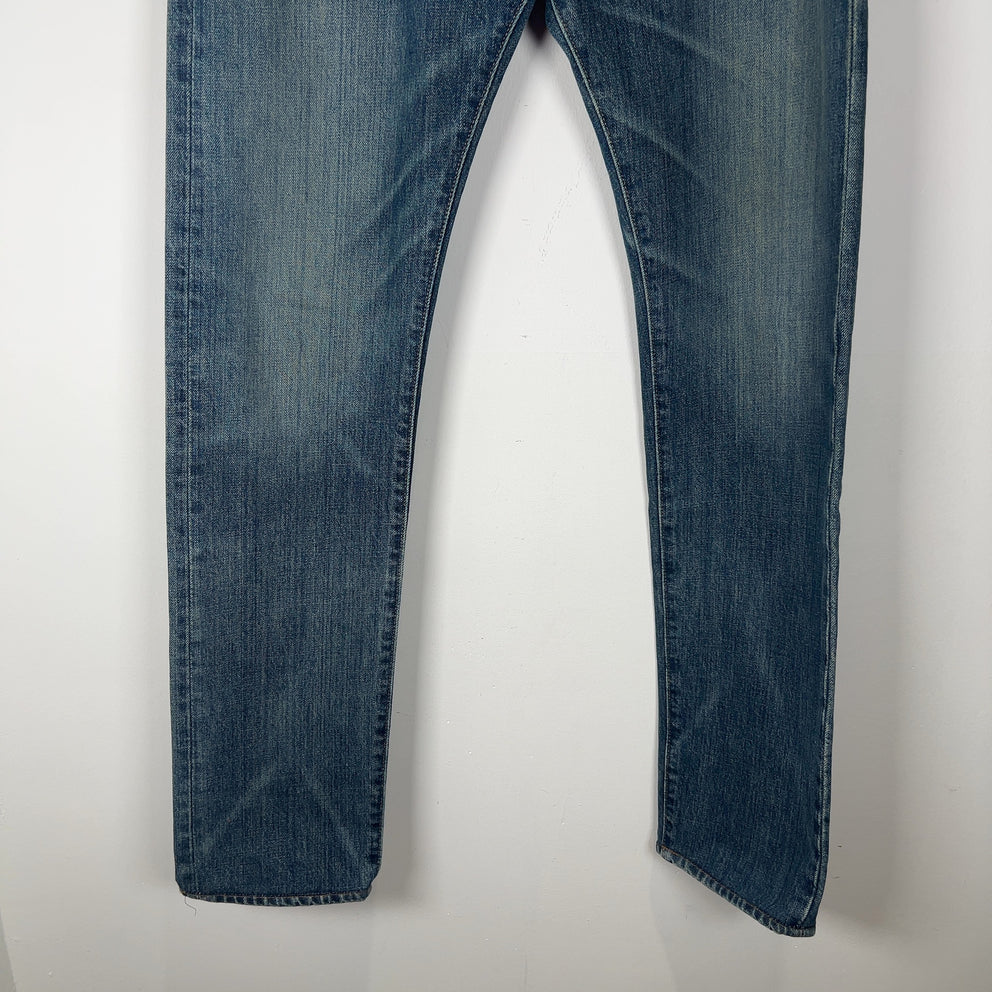 RRL Straight Fit Denim Jeans