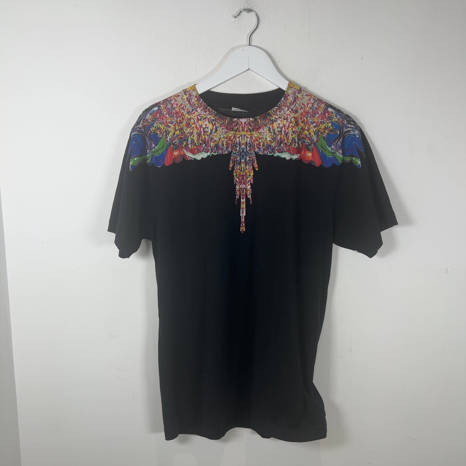 Marcelo Burlon Psychedelic Spill Wings Graphic T-Shirt
