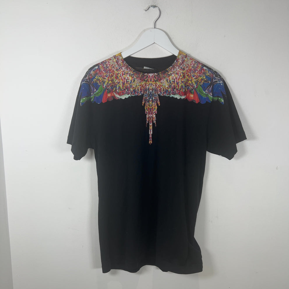 Marcelo Burlon Psychedelic Spill Wings Graphic T-Shirt