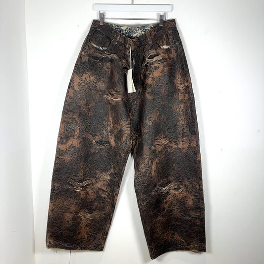 Acne Studios Distressed Monogram Jeans