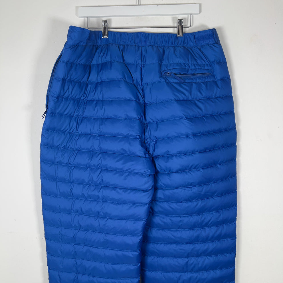 Supreme Blue Micro Puffer Sweatpants