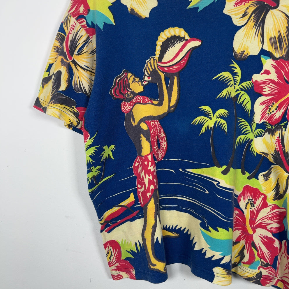 Junya Watanabe SS03 Hawaiian Print T-Shirt