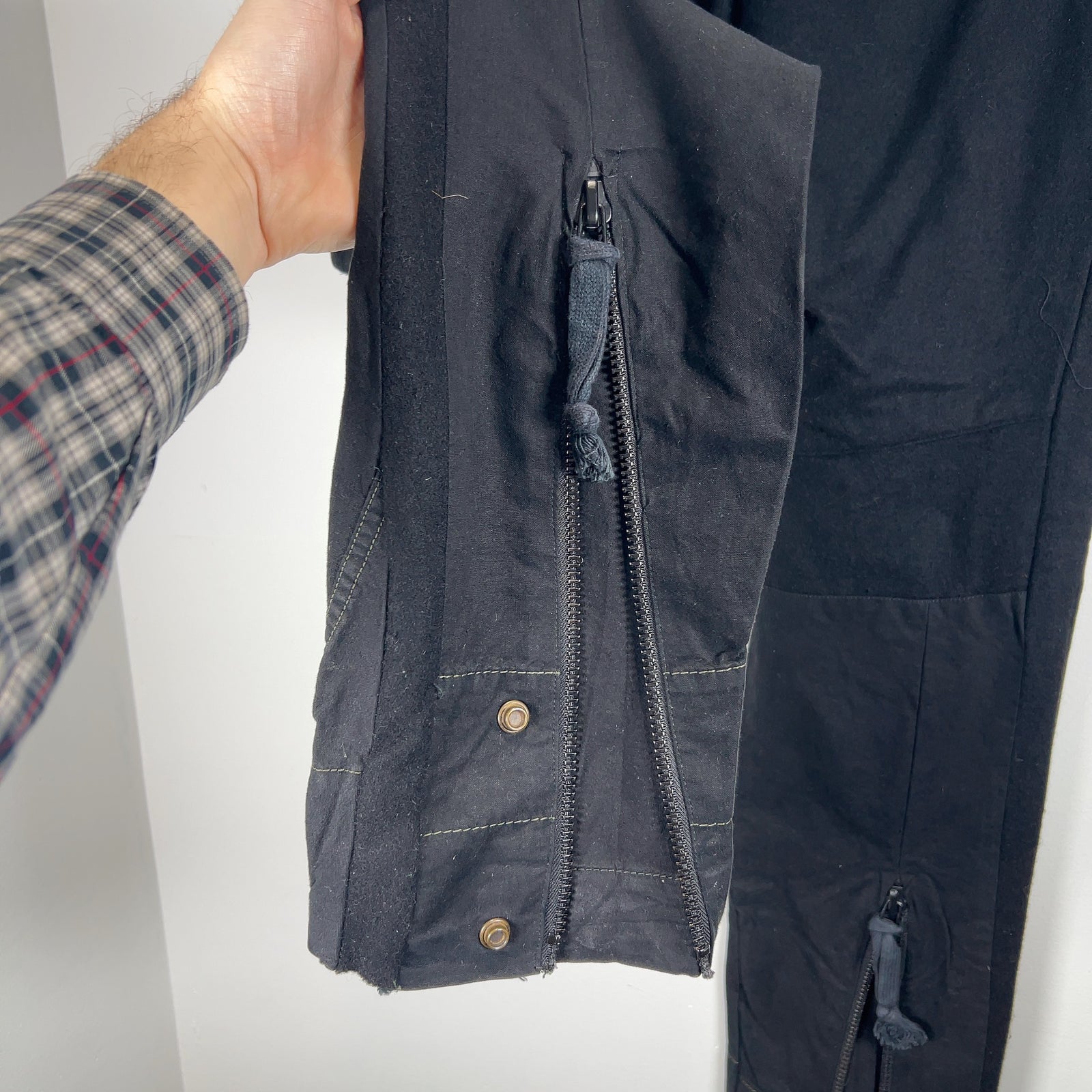 Greg Lauren Baker Hybrid Black Pants