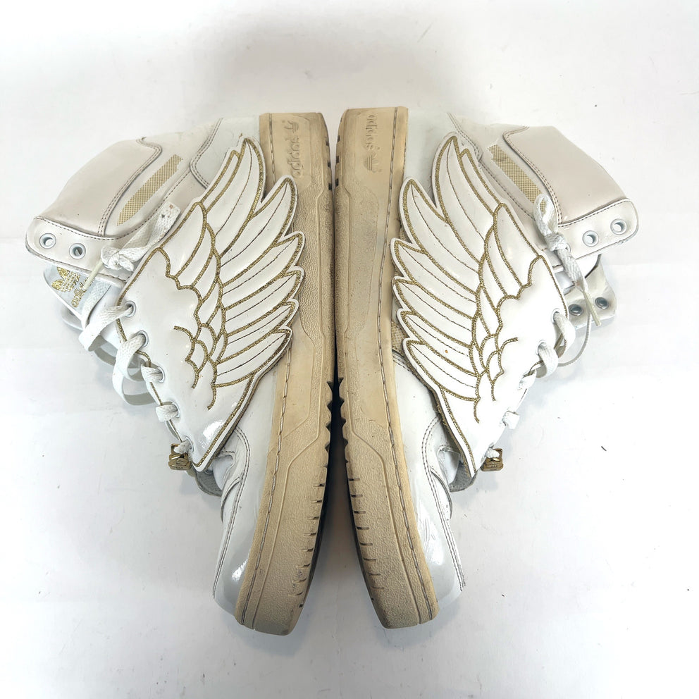 Jeremy Scott x Adidas SS10 Golden Wings Hightop Sneakers