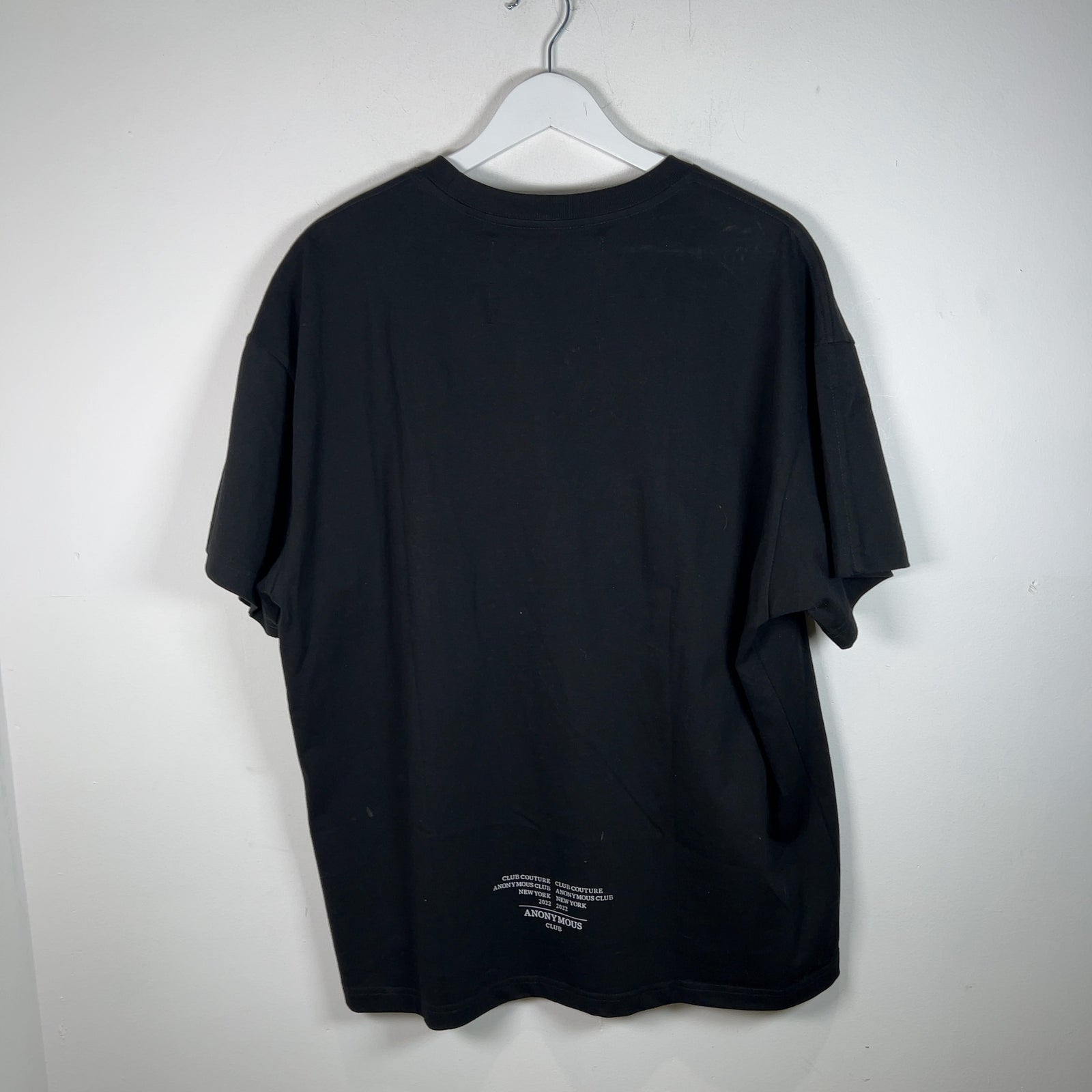 Anonymous Club 'Club Couture' Oversized Graphic T-Shirt