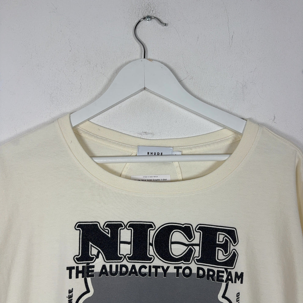 Rhude 'Nice' Hotel Graphic T-Shirt