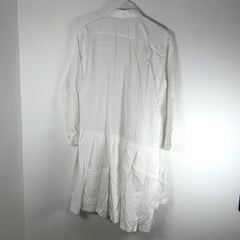 Comme Des Garcons Aysmetrical Button-Up Shirt Dress