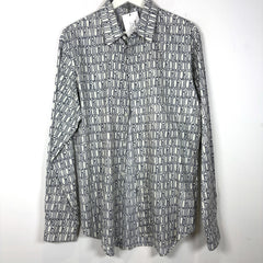 Dior All-Over Print Button-Up Shirt