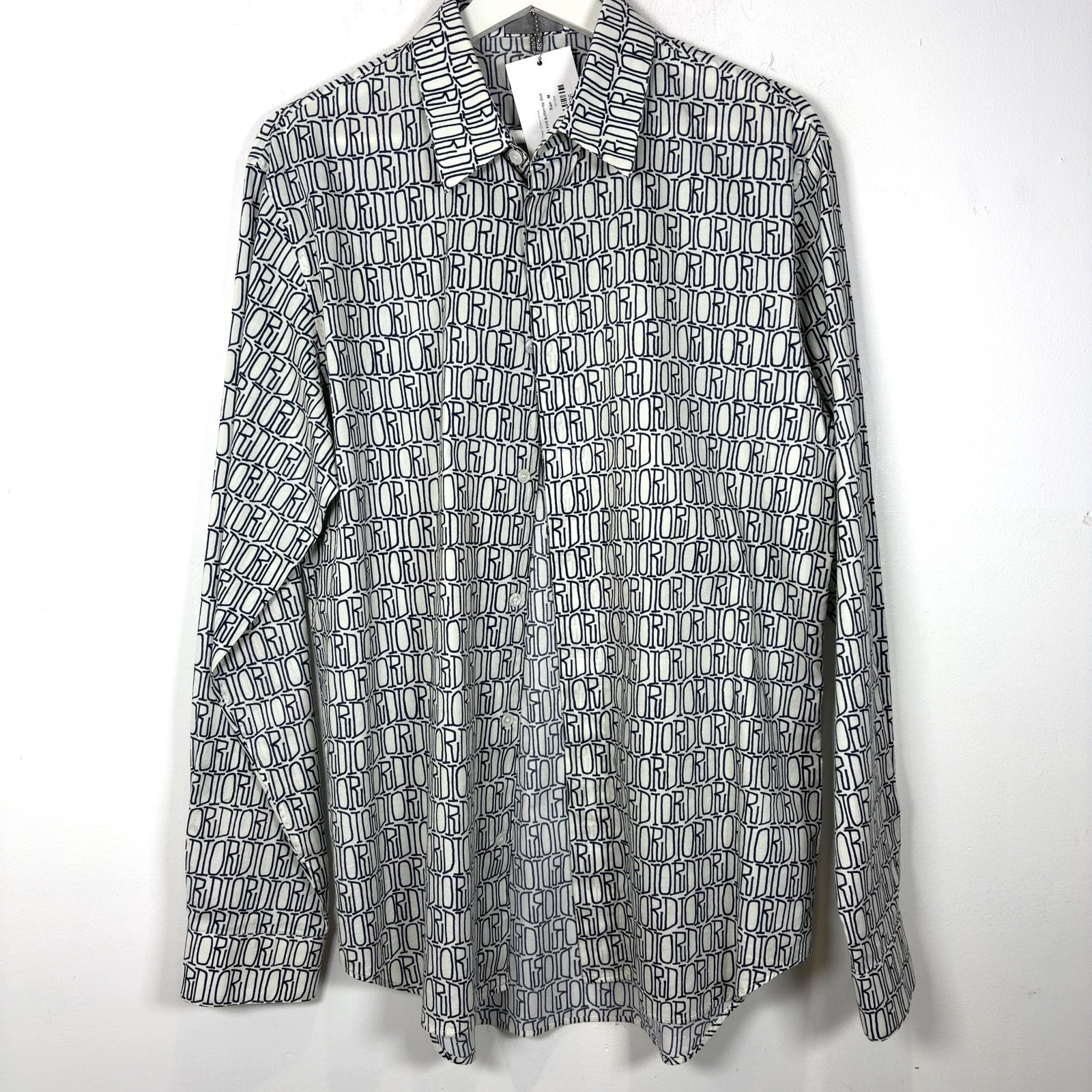 Dior All-Over Print Button-Up Shirt