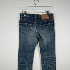 Hysteric Glamour Kinky Studded Light Wash Jeans