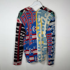 Maison Margiela x H&M FW12 Football Scarf Hybrid Sweater