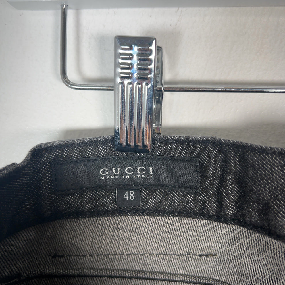 Gucci Straight Leg Denim Pants