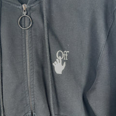 Off-White 'Marker' Arrow Zip-Up Hoodie