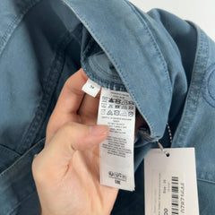 JW Anderson Blue 'Twisted' Workwear Canvas Pants