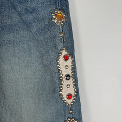 Kapital Monkey Cisco Gemstone Lightwash Jeans