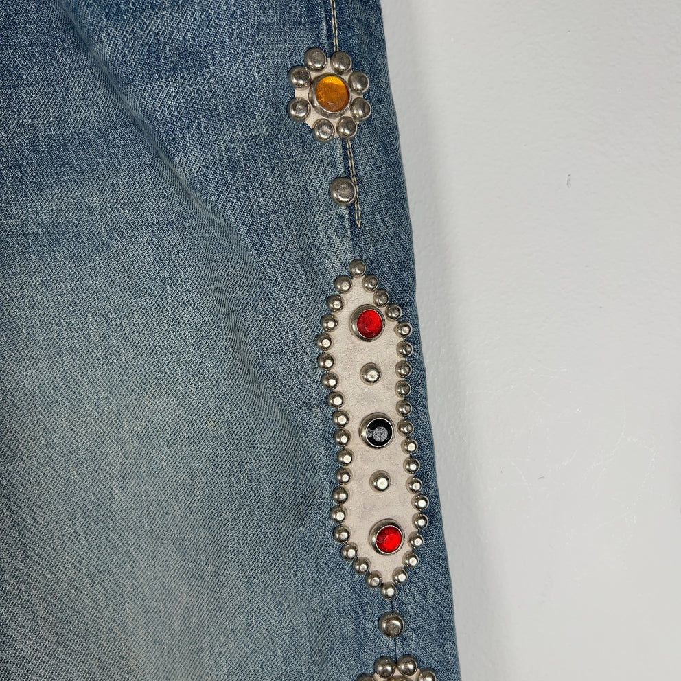 Kapital Monkey Cisco Gemstone Lightwash Jeans