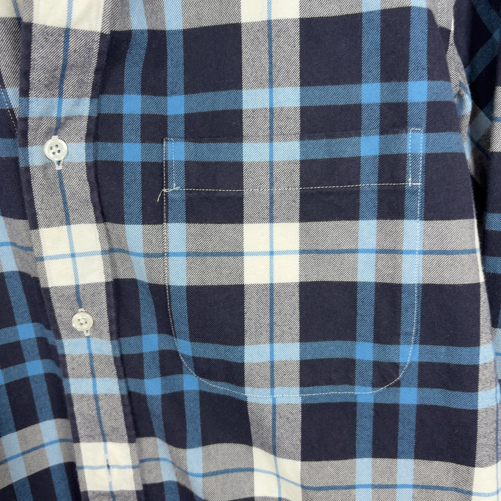 Thom Browne Plaid Button-Up Shirt