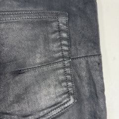 Dior AW11 KVA Resin Coated Straight Jeans