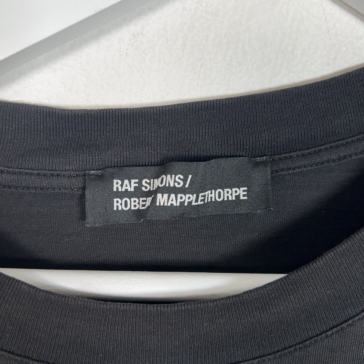 Raf Simons Mapplethron Short Sleeve Distressed T-Shirt