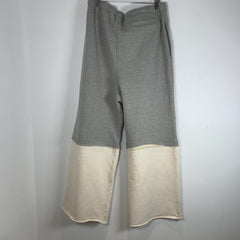 Satoshi Nakamoto Double Layer Studded Gemstone Logo Sweatpants