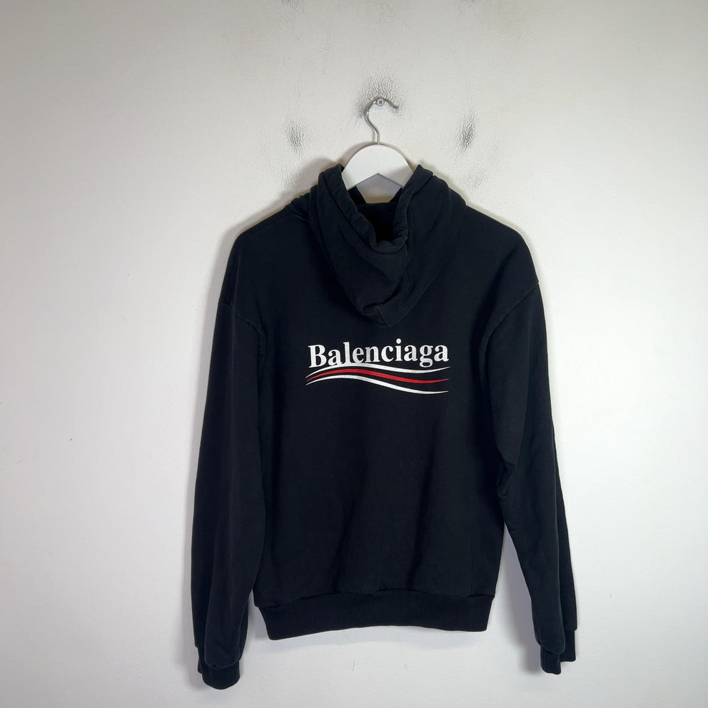 Balenciaga FW19 Campaign Logo Hoodie