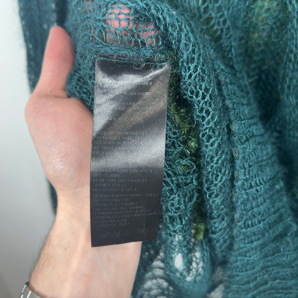 Ann Demeulemeester Distressed Mohair Sweater