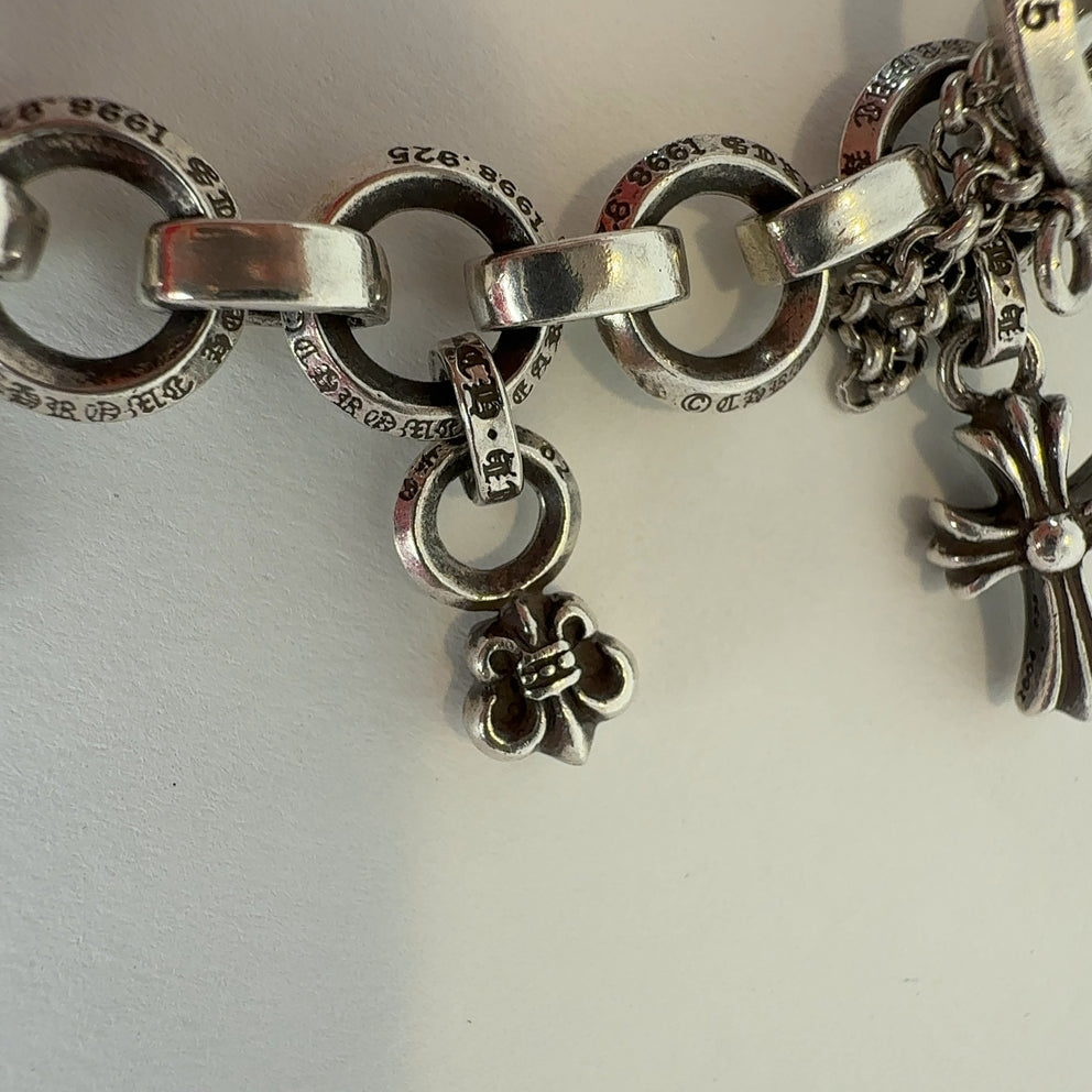 Chrome Hearts Multi Motif Charm Bracelet