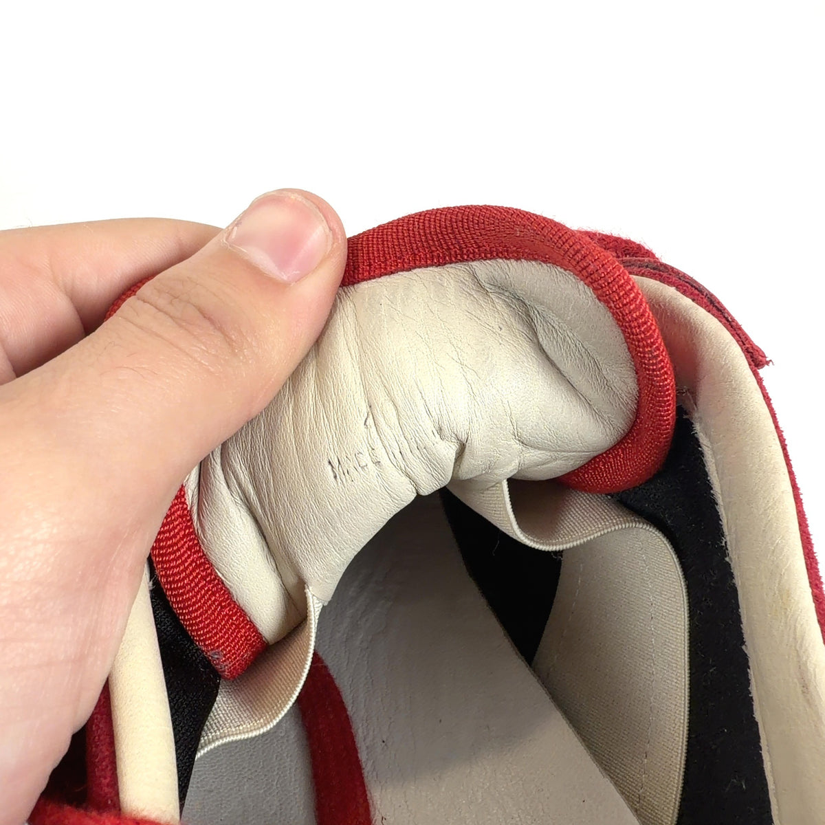 Maison Margiela Red Retro Runner Lowtop Sneaker