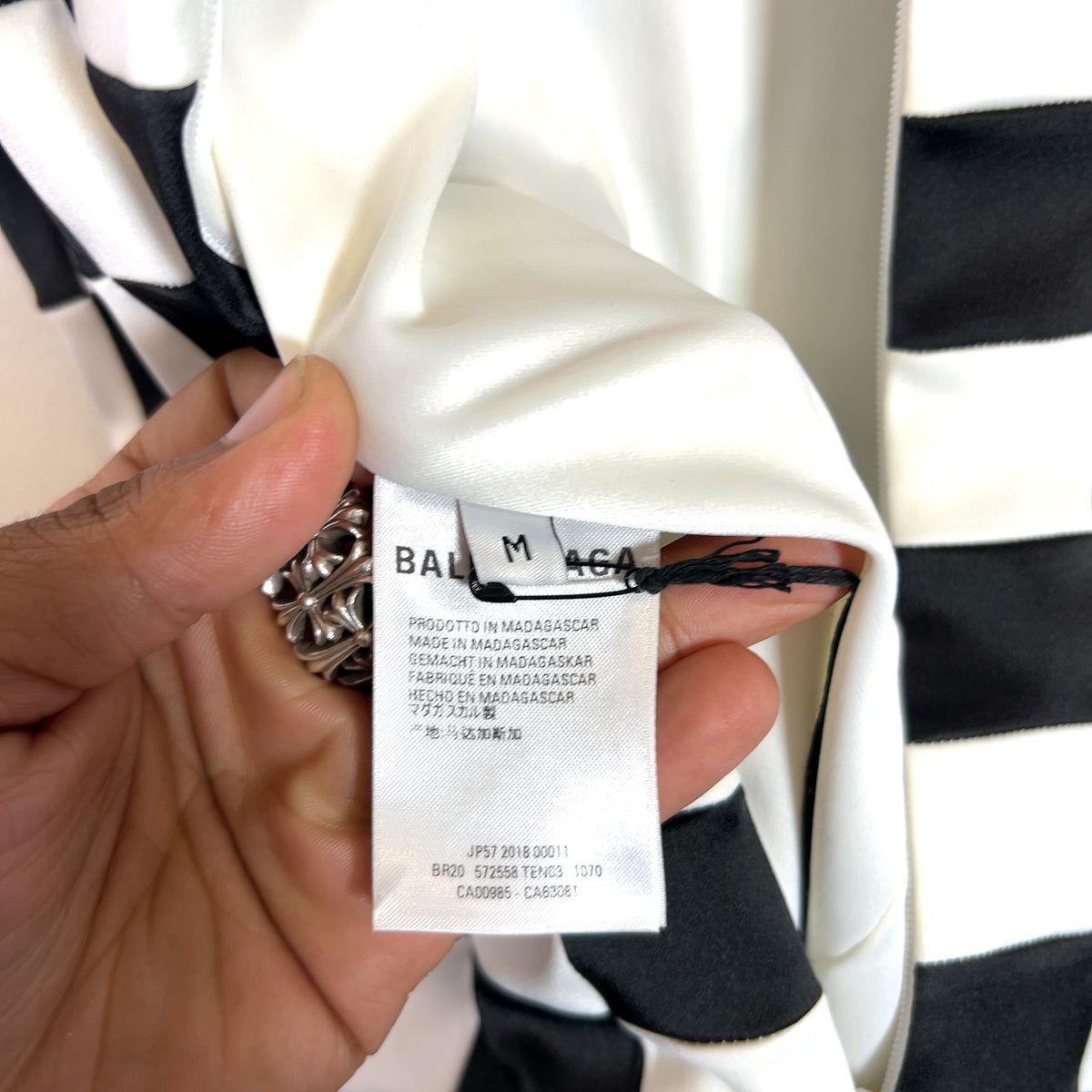 Balenciaga 3D Check Dress