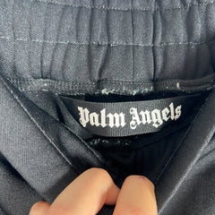 Palm Angels Black Narrow Track Pants