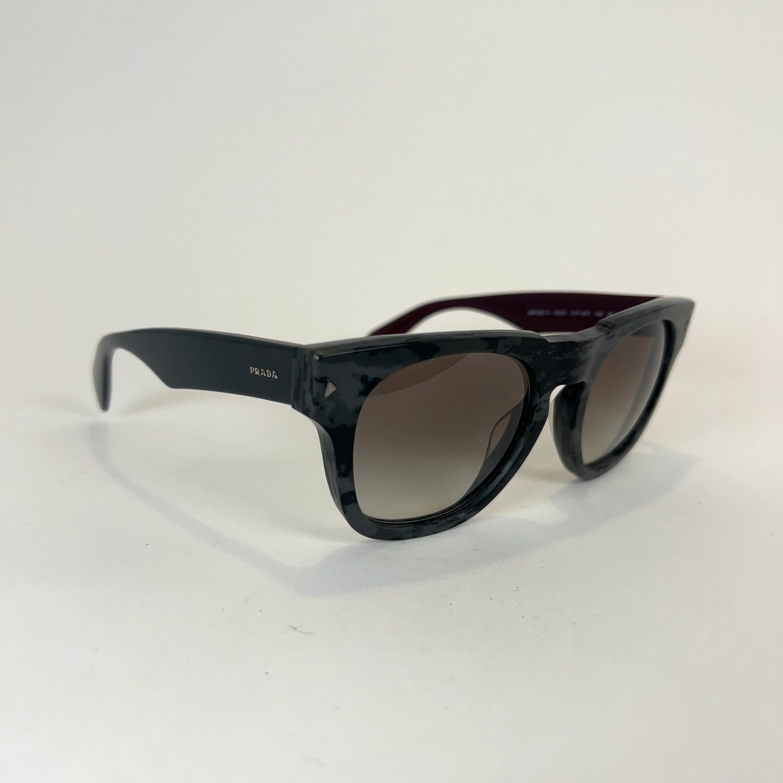 Prada Camoflauge Logo Acetate Sunglasses