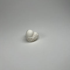 Chrome Hearts Eternal Heart White Silicone Ring