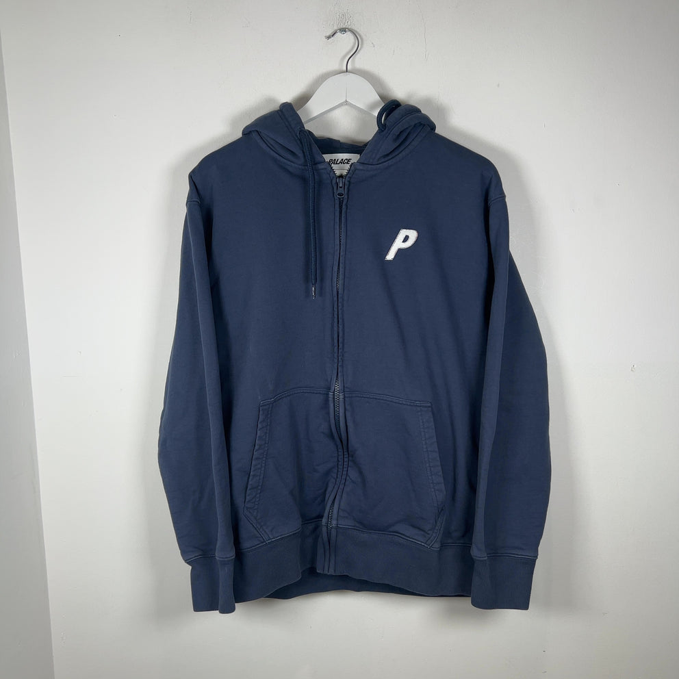 Palace 'P' Patch Zip-Up Hoodie