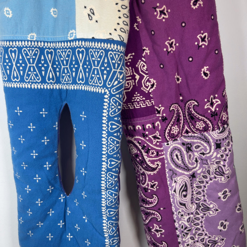 Kapital Flannel Bandana Print Reversible KESA Scarf