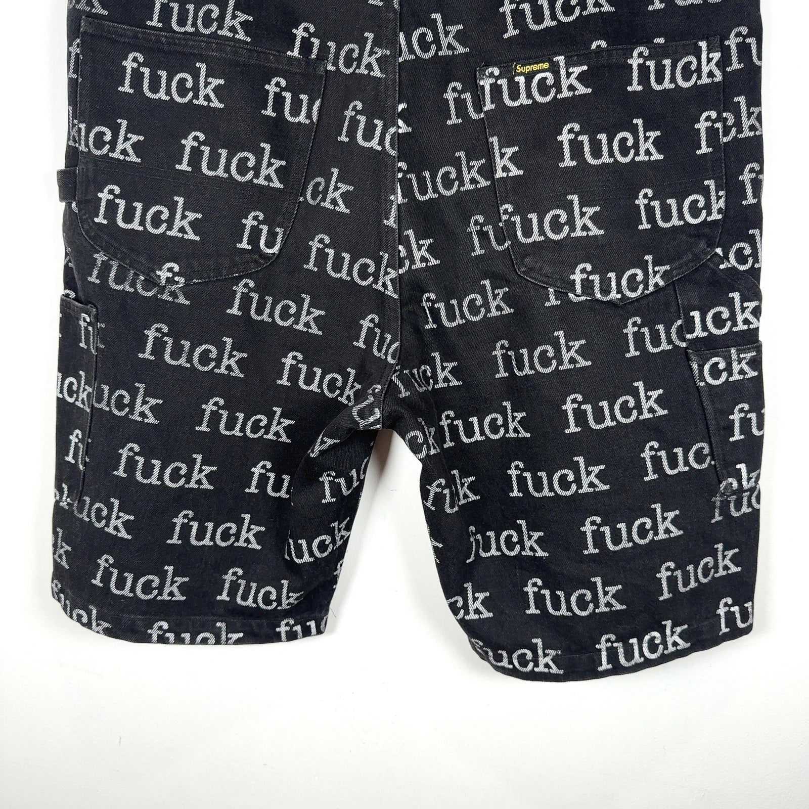 Supreme Fuck Denim Shorts