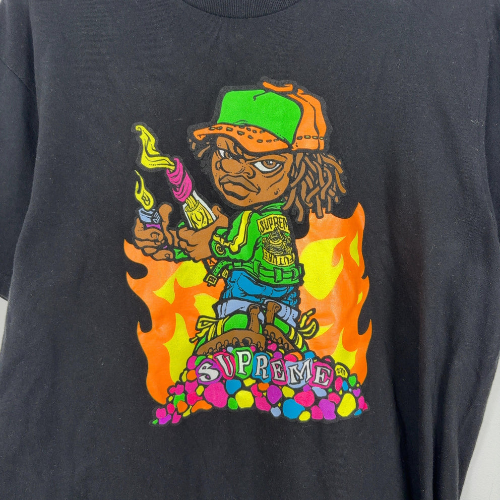 Supreme SS19 Molotov Kid Black T-Shirt