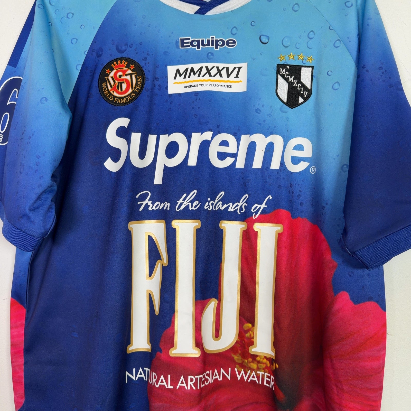 Supreme x Fiji SS26 Soccer Jersey