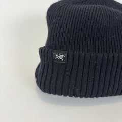Arc'Teryx Black Ribbed Beanie