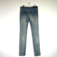 Amiri MX1 Black Patch Denim Jeans