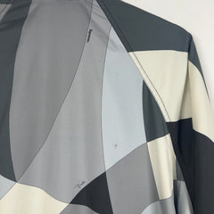 Supreme x Emilio Pucci Greyscale Color Block Sport Jacket