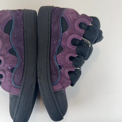 Lanvin 'Curb' Suede Low-Top Sneakers