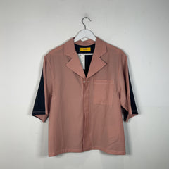 Pyer Moss Hybrid Cropped Camp Shirt