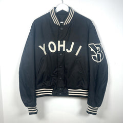 Yohji Yamamoto x Adidas Y-3 Logo Bomber Jacket