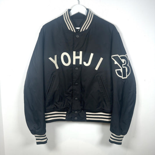 Yohji Yamamoto x Adidas Y-3 Logo Bomber Jacket